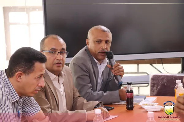 جامعة الحكمة تقيم جلسة معايدة للكادر الإداري والأكاديمي بمناسبة عيد الأضحى المبارك