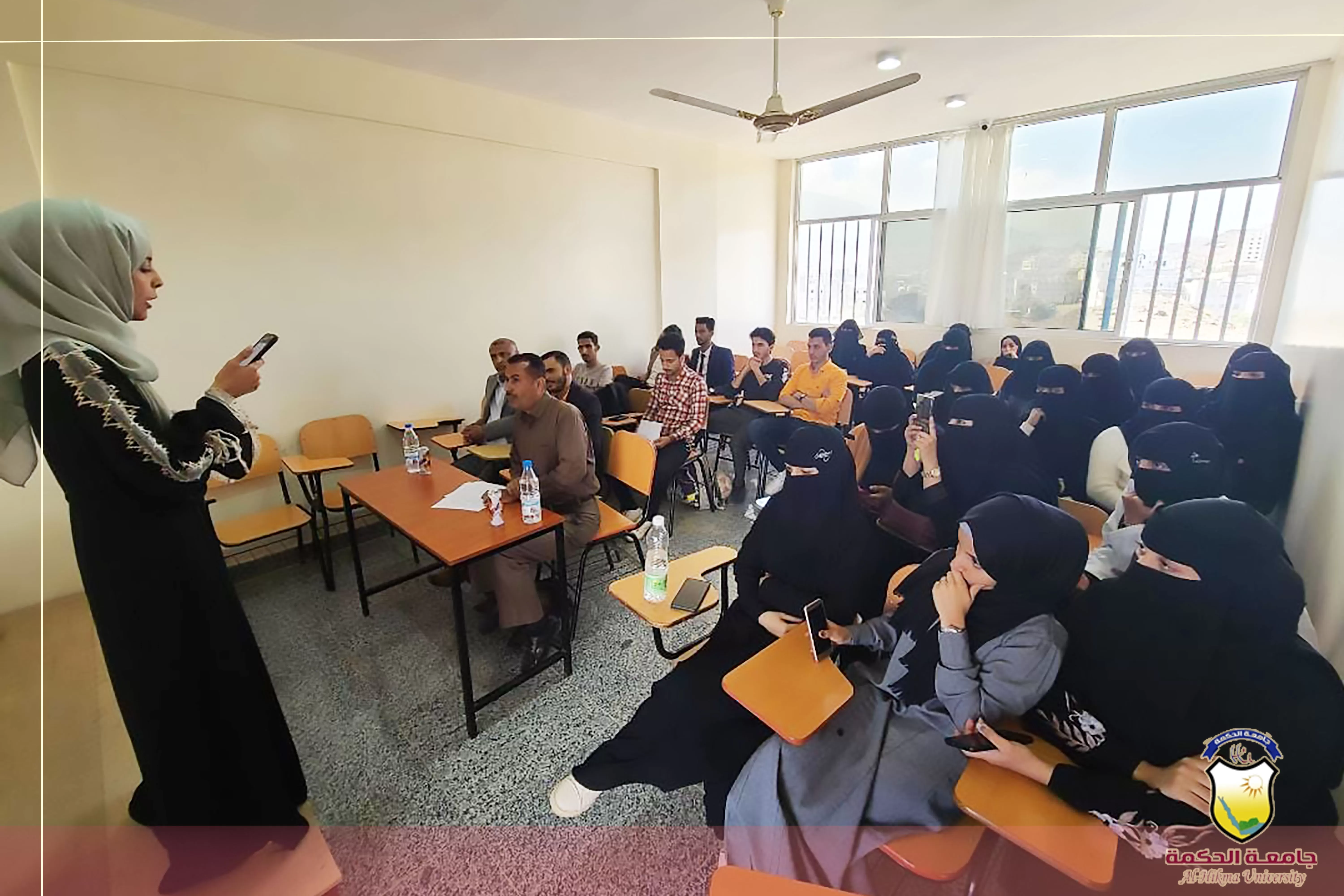 إختتام مسابقات الشعر والإلقاء والقرآن الكريم والإنشاد الديني بجامعة الحكمة – الحوبان