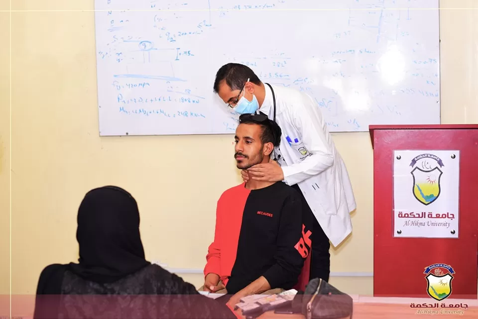 برعاية رئيس جامعة الحكمة؛ تُقيم عمادة كلية العلوم الطبية - قسم طب عام وجراحة الإمتحان الشمولي لمقرر المهارات السريرية الموحّد (OSCE) لطلبة المستوى الرابع - الدفعة الرابعة