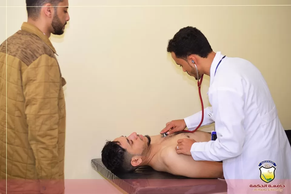 برعاية رئيس جامعة الحكمة؛ تُقيم عمادة كلية العلوم الطبية - قسم طب عام وجراحة الإمتحان الشمولي لمقرر المهارات السريرية الموحّد (OSCE) لطلبة المستوى الرابع - الدفعة الرابعة