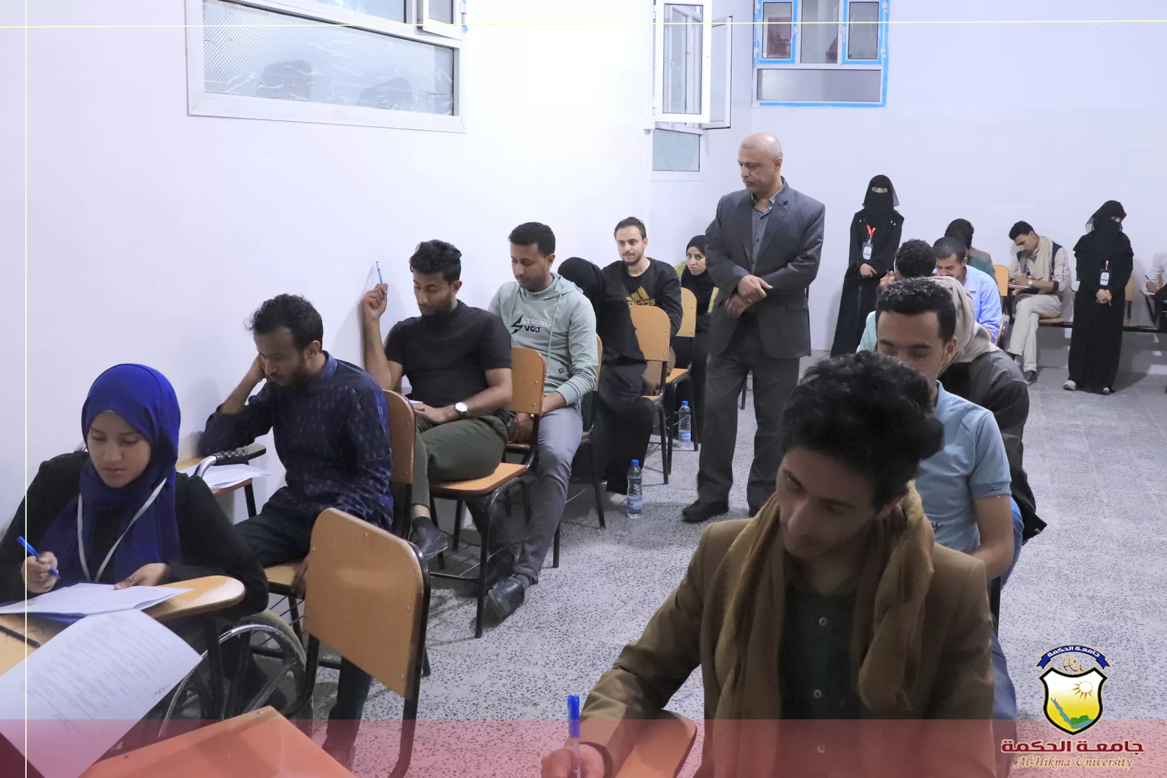 جامعة الحكمة تدشن امتحانات الفصل الدراسي الثاني للعام الجامعي 1445هـ - 2023/ 2024م