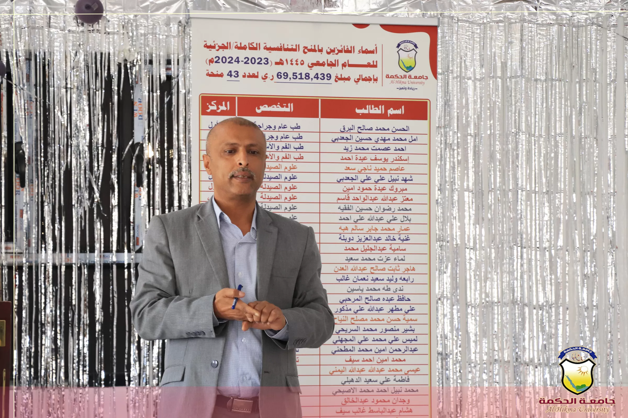 جامعة الحكمة تستقبل الطلبة الفائزين بالمنح التنافسية للعام الجامعي 1445ه 2023/2024م