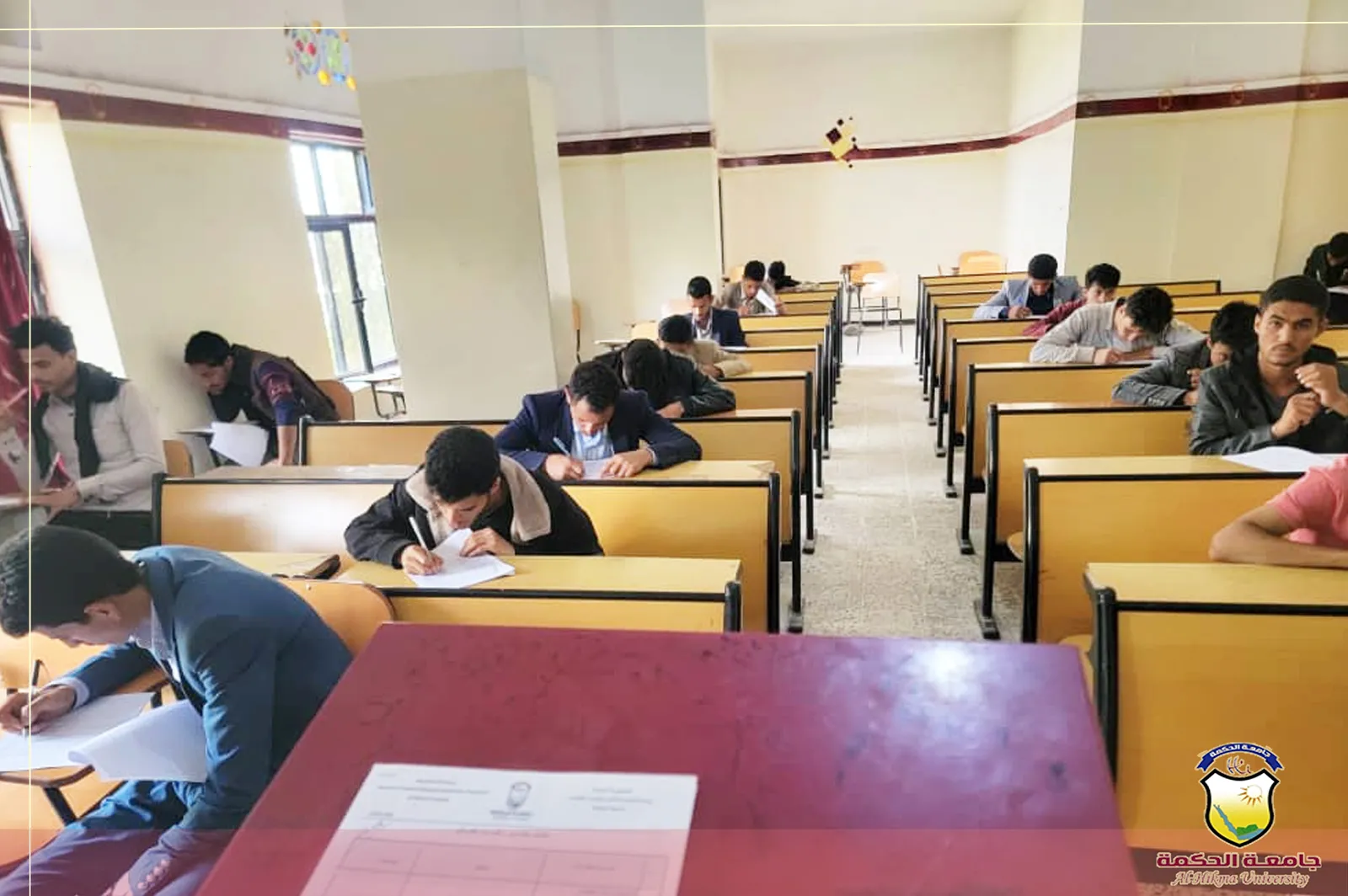 جامعة الحكمة - اليمن تجري إمتحانات المفاضلة للمتقدمين على المنح التنافسية للعام الجامعي 2024/2025م