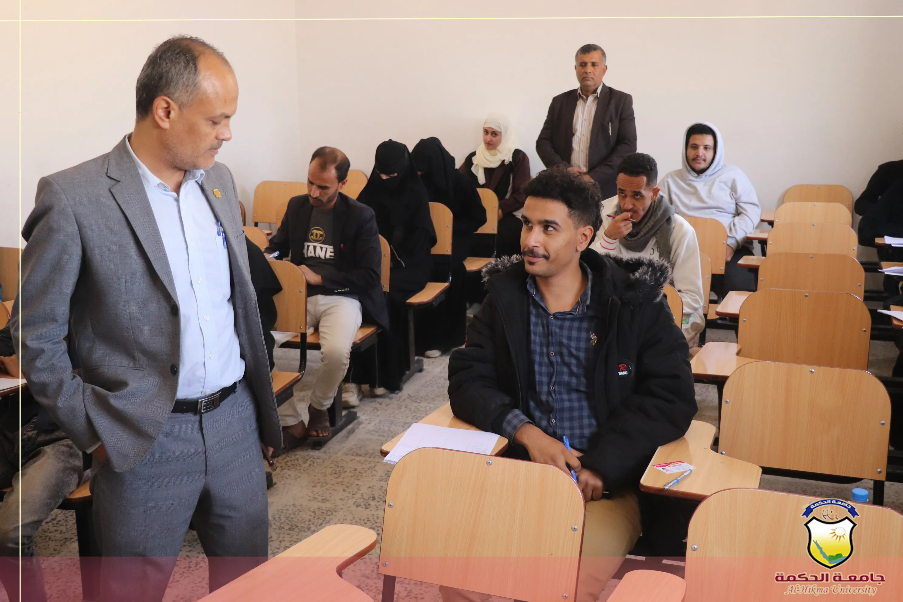 جامعة الحكمة تدشّن الإمتحانات النهائية للفصل الدراسي الأول بالعام الجامعي 1446هـ / 2024-2025م