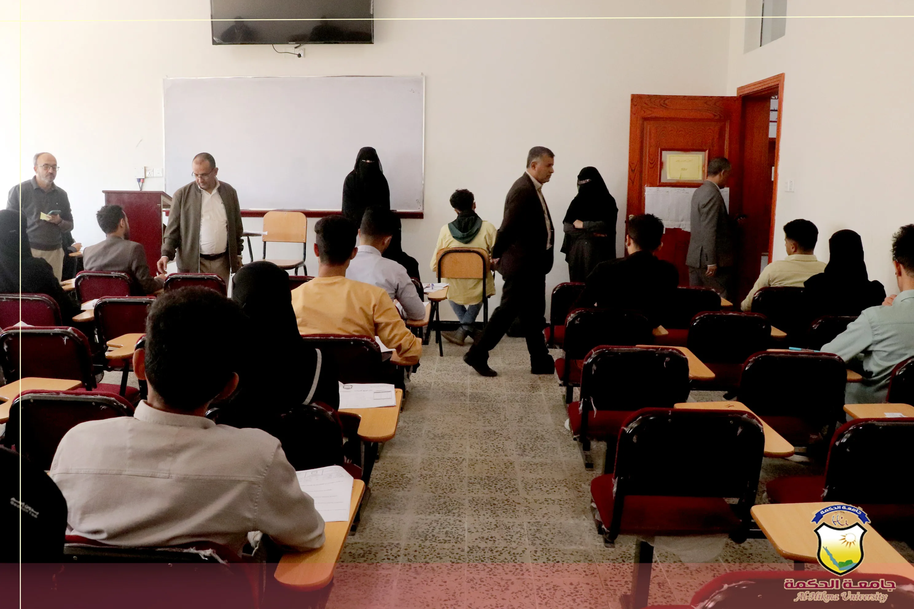 جامعة الحكمة تدشّن الإمتحانات النهائية للفصل الدراسي الأول بالعام الجامعي 1446هـ / 2024-2025م