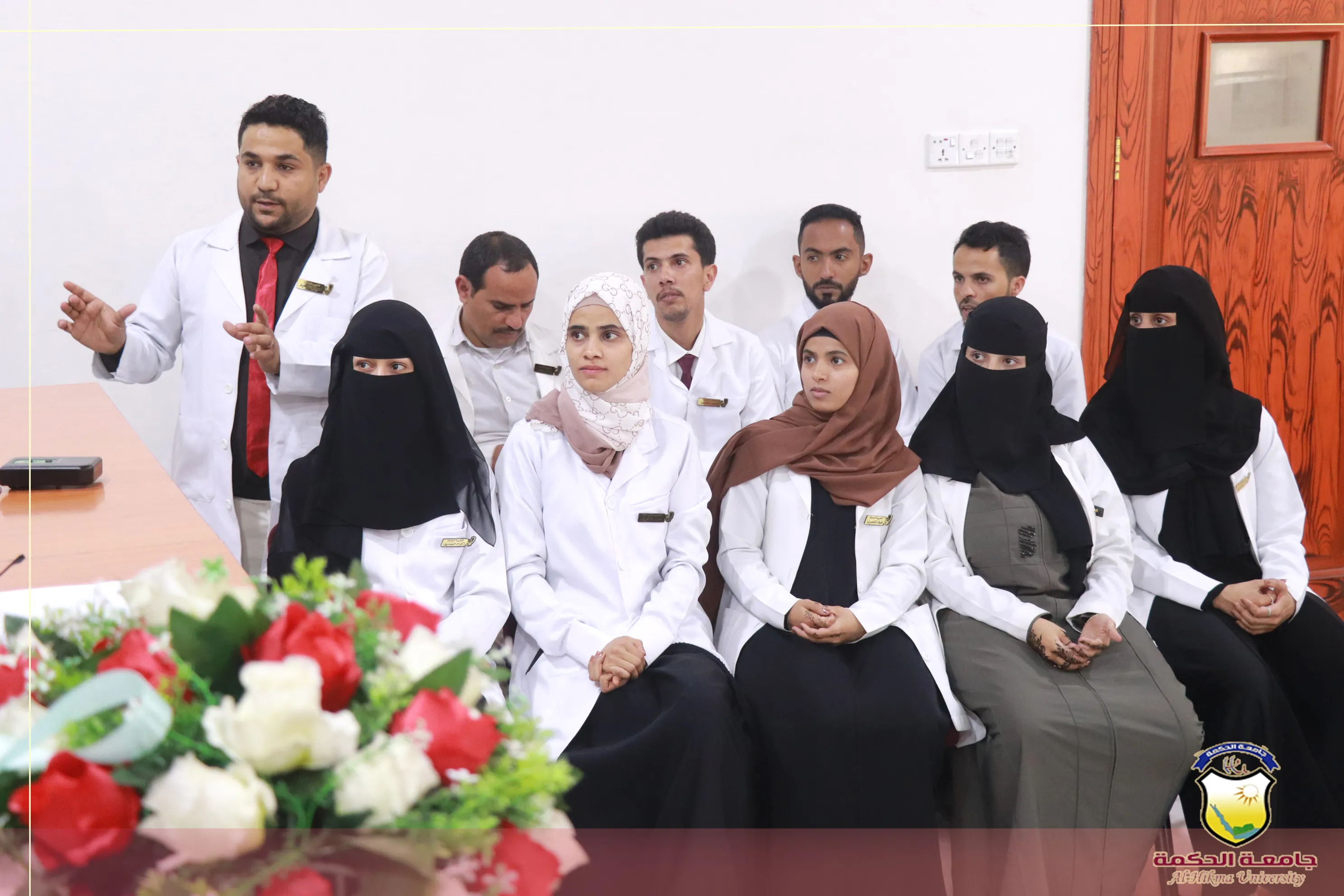 برعاية رئاسة جامعة الحكمة؛ تقيم كلية العلوم الطبية المؤتمر العلمي الثاني لمناقشة أبحاث تخرج الدفعة الثانية - قسم طب عام وجراحة