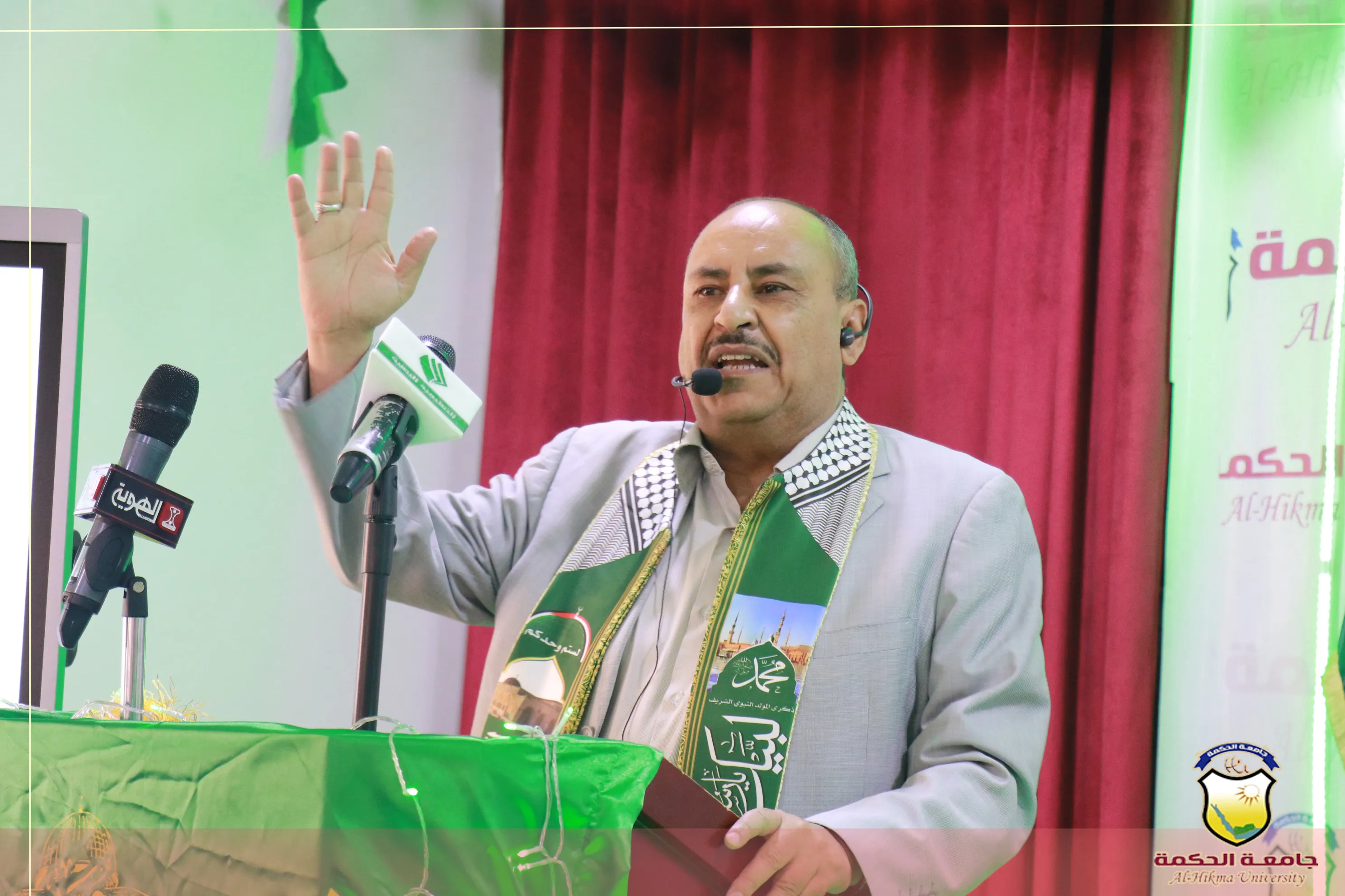 جامعة الحكمة تقيم فعالية خطابية بذكرى المولد النبوي 1447هـ