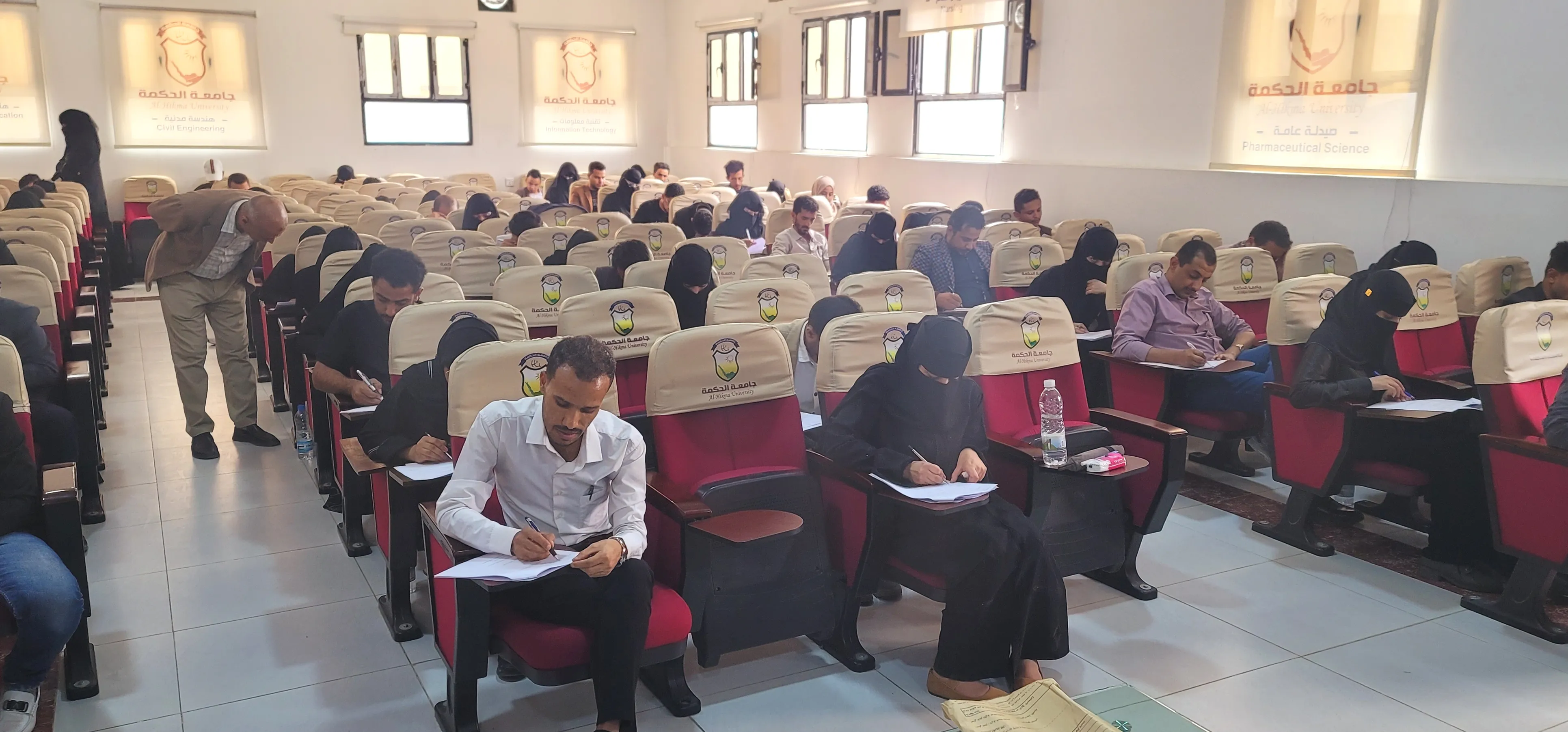 كلية العلوم الطبية تدشن إختبارات البكالوريوس لطلبة قسم #الطب_العام_والجراحة – الدفعة الثالثة