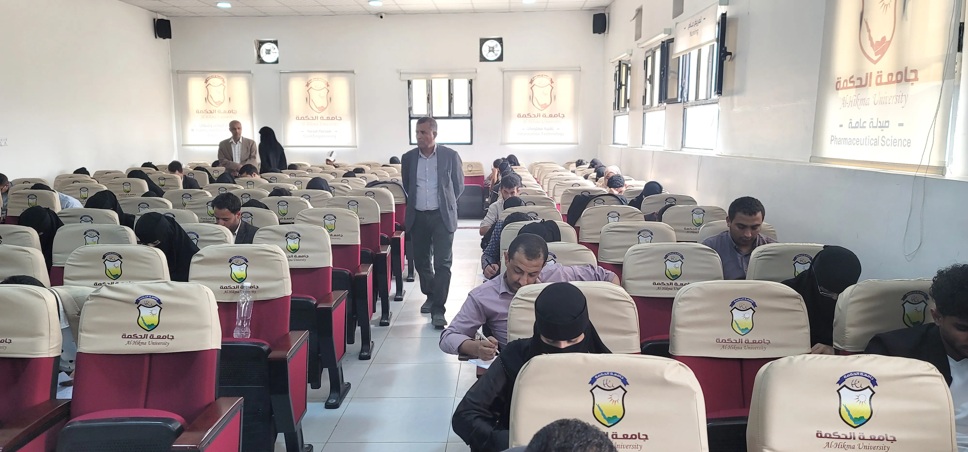 كلية العلوم الطبية تدشن إختبارات البكالوريوس لطلبة قسم #الطب_العام_والجراحة – الدفعة الثالثة