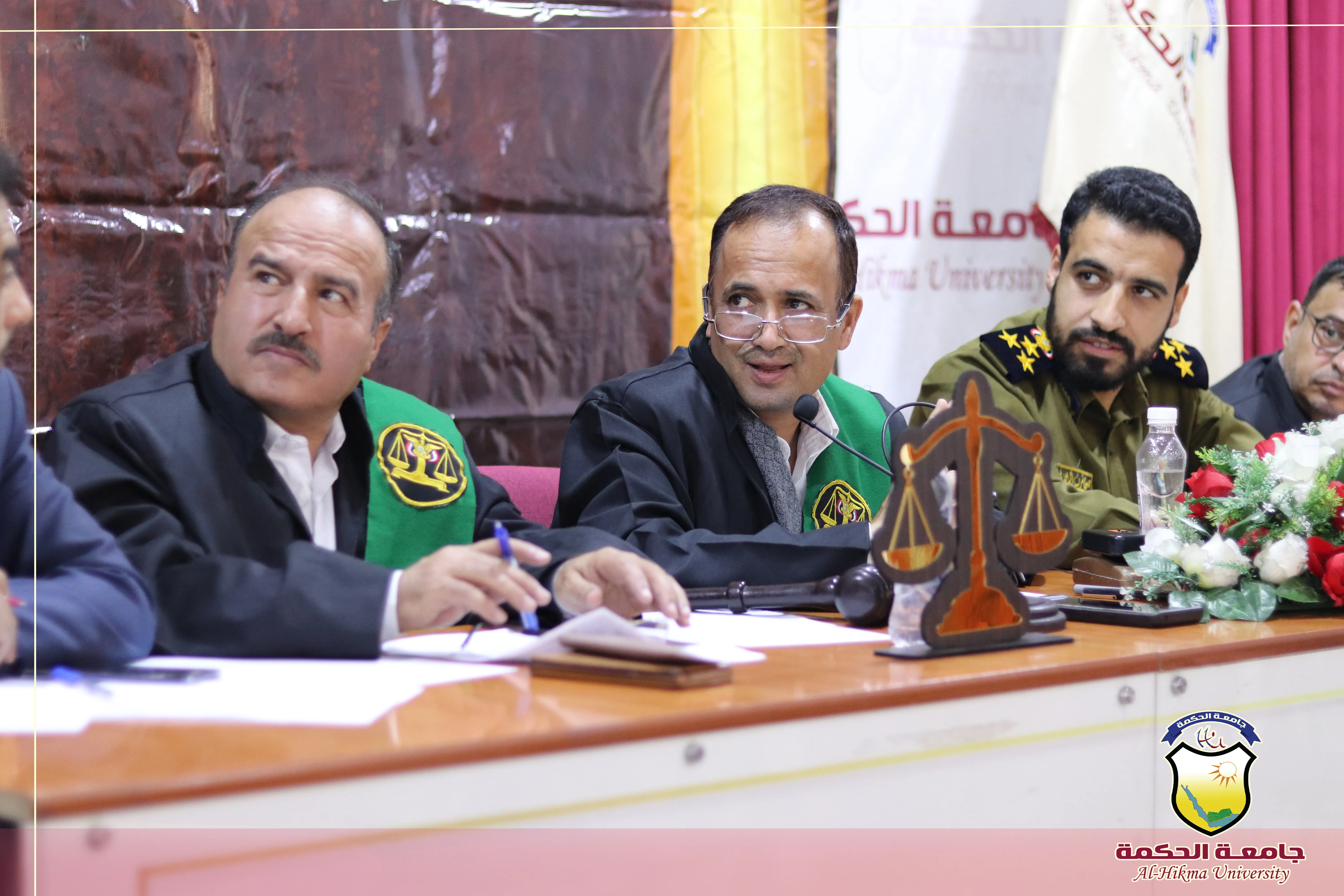 جامعة الحكمة تقيم محكمة افتراضية متخصصة في جمع الأدلة الرقمية بحضور قيادات أكاديمية وقضائية